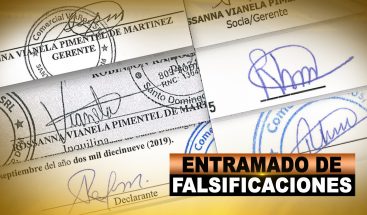 ENTRAMADO DE FALSIFICACIONES