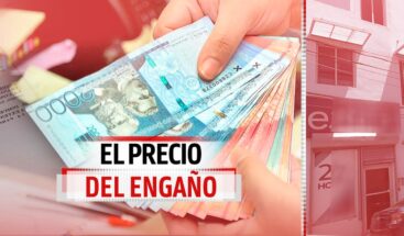 EL PRECIO DEL ENGAÑO