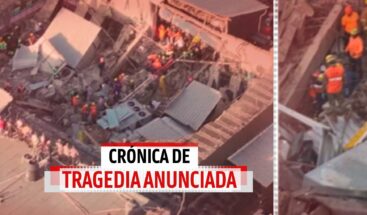 CRÓNICA DE UNA TRAGEDIA ANUNCIADA
